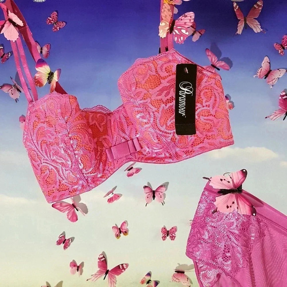 42DDD Paramour 135021 Sophia Contour Cut & Sew UW Bra NWT - Picture 11 of 16